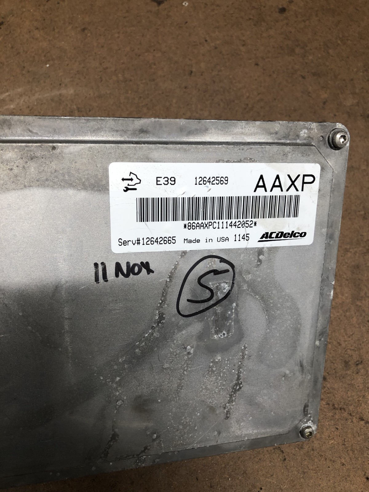 11 – 13 Chevy Equinox Engine Computer Control Module Ecm 12642569 AAXP E39