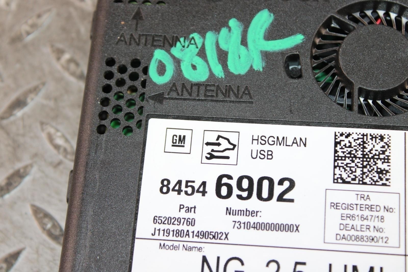 18-19 Encore Human Machine Interface HMI Information GPS Module Unit Factory OEM