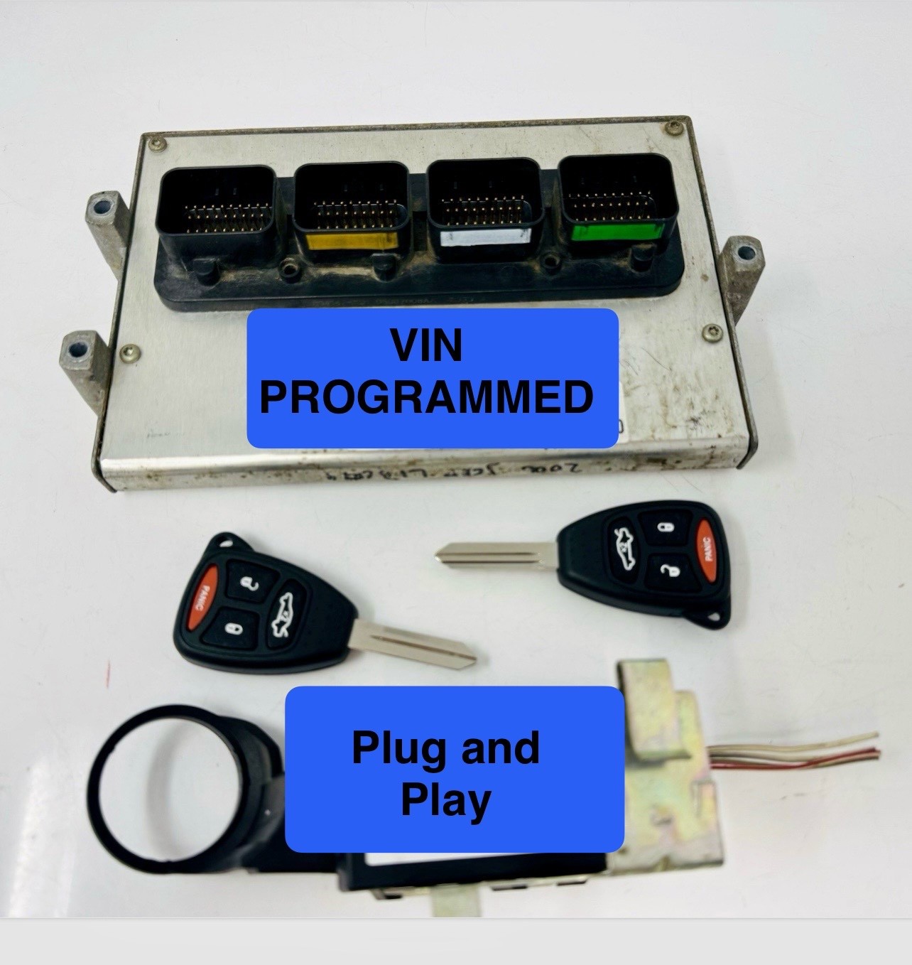 2006 Liberty 3.7L ECU/ECM W/SKIM + 2 New key fobs All Programmed to your VIN