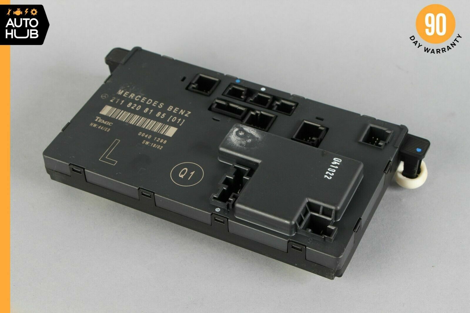 03-09 Mercedes W211 E500 E320 Front Left Side Door Control Module 2118208185 OEM