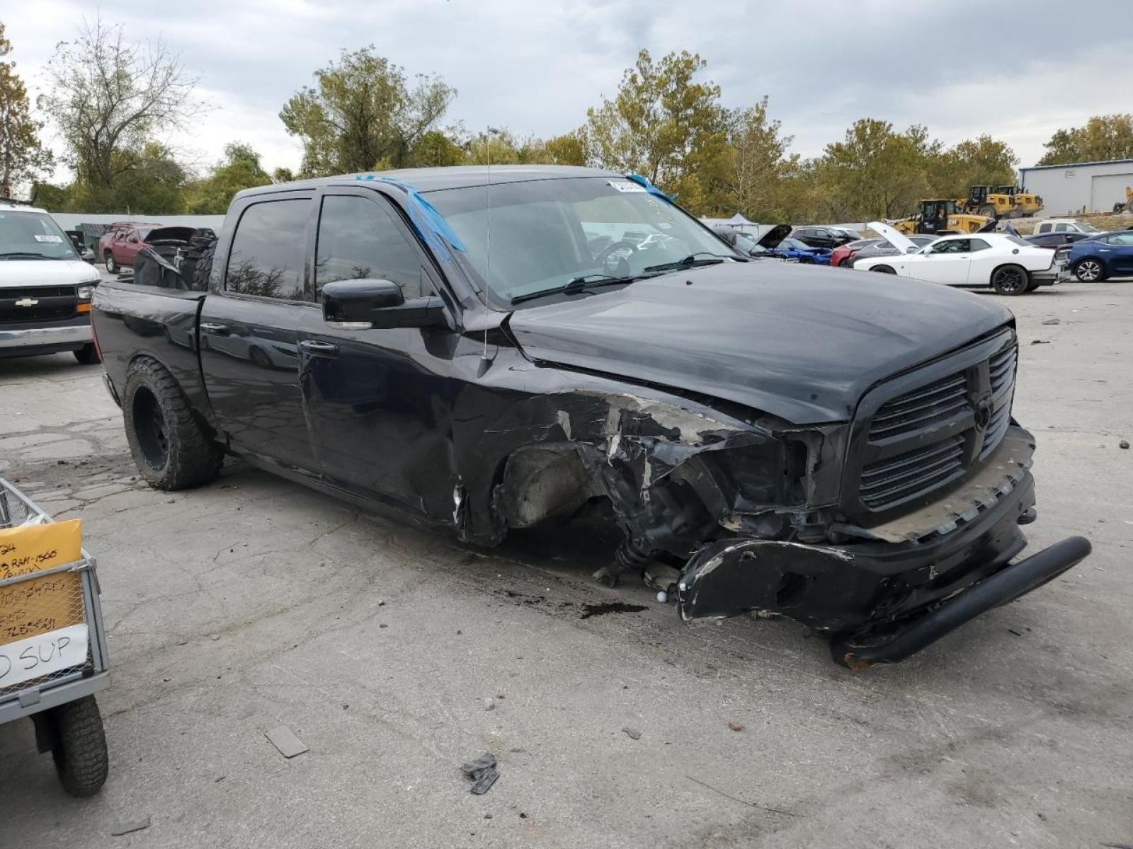 2013-2018 Dodge 1500 Left Front Window Regulator Crew Cab Electric OEM Assembly