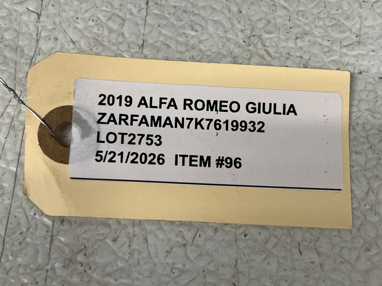 ⭐2017-2022 ALFA ROMEO GIULIA ENGINE BAY FUSE RELAY BOX MODULE UNIT OEM LOT2753