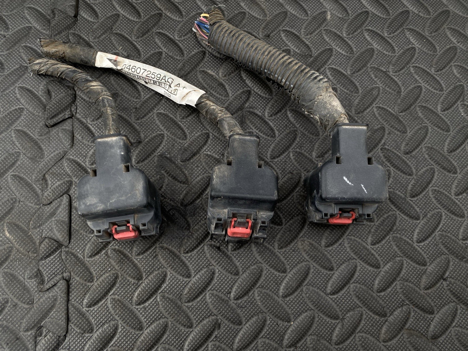 2007 DODGE Charger RT 5.7L Engine Computer ECU Connectors Plugs Harness Pigtails