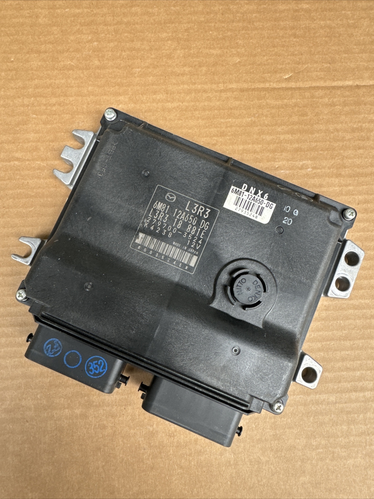 2006 Mazda 6 Computer Brain Engine Control ECU ECM EBX Module 279700-3524