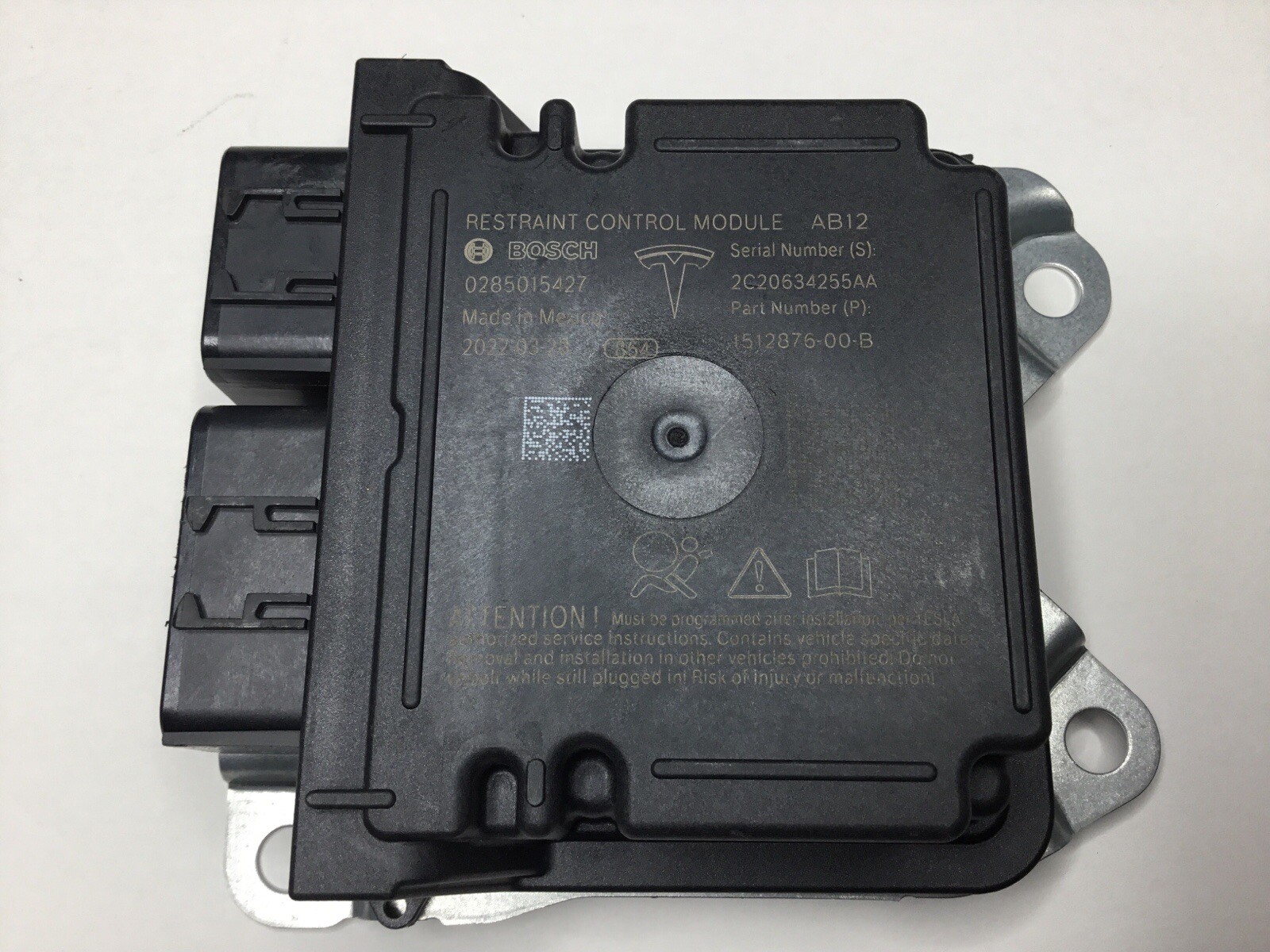 Tesla Model 3 Restraint Control Module 1512876-00-B NEW!! OEM!!!