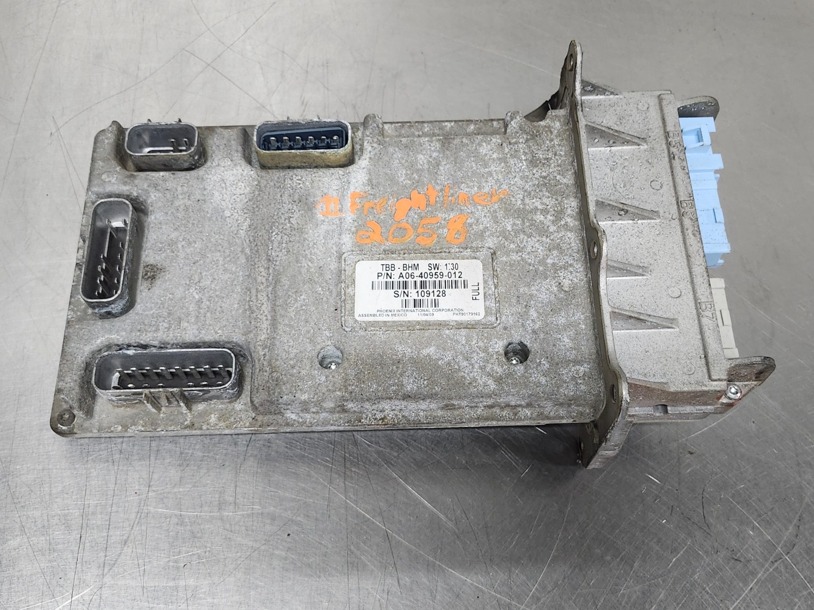11 B2 Freightliner ECC Electronic Chassis Control Module A06-40959-012 TBB-BHM