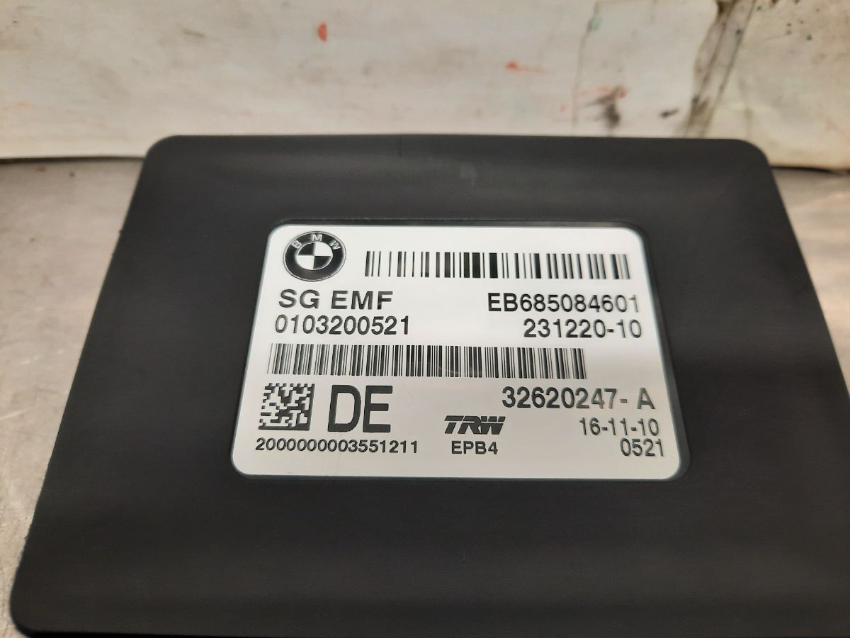 BMW EMF Parking Brake ECU F10 F11 F06 F12 F13 5 6 SERIES 34436850846