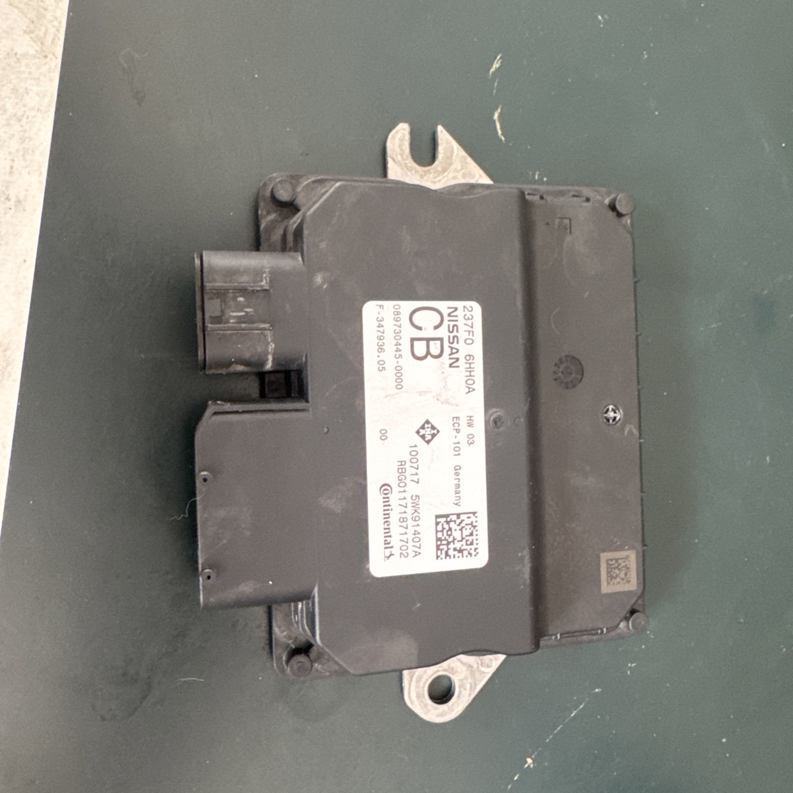 2017-2019 INFINITI Q60 VTC VARIABLE CONTROL MODULE 237F0-6HH0A OEM 2018