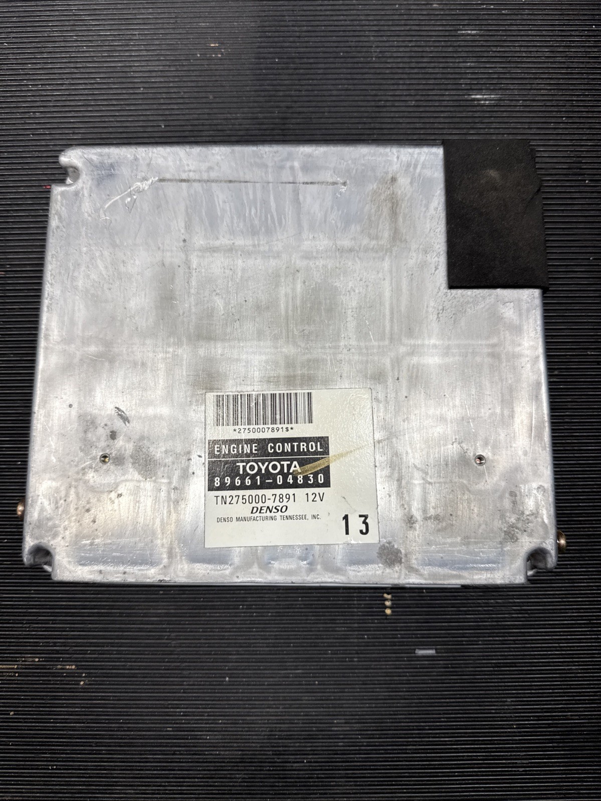 Late 2003 To 2004 Toyota Tacoma ECU For A Manual Transmission V6 5VZFE OEM.