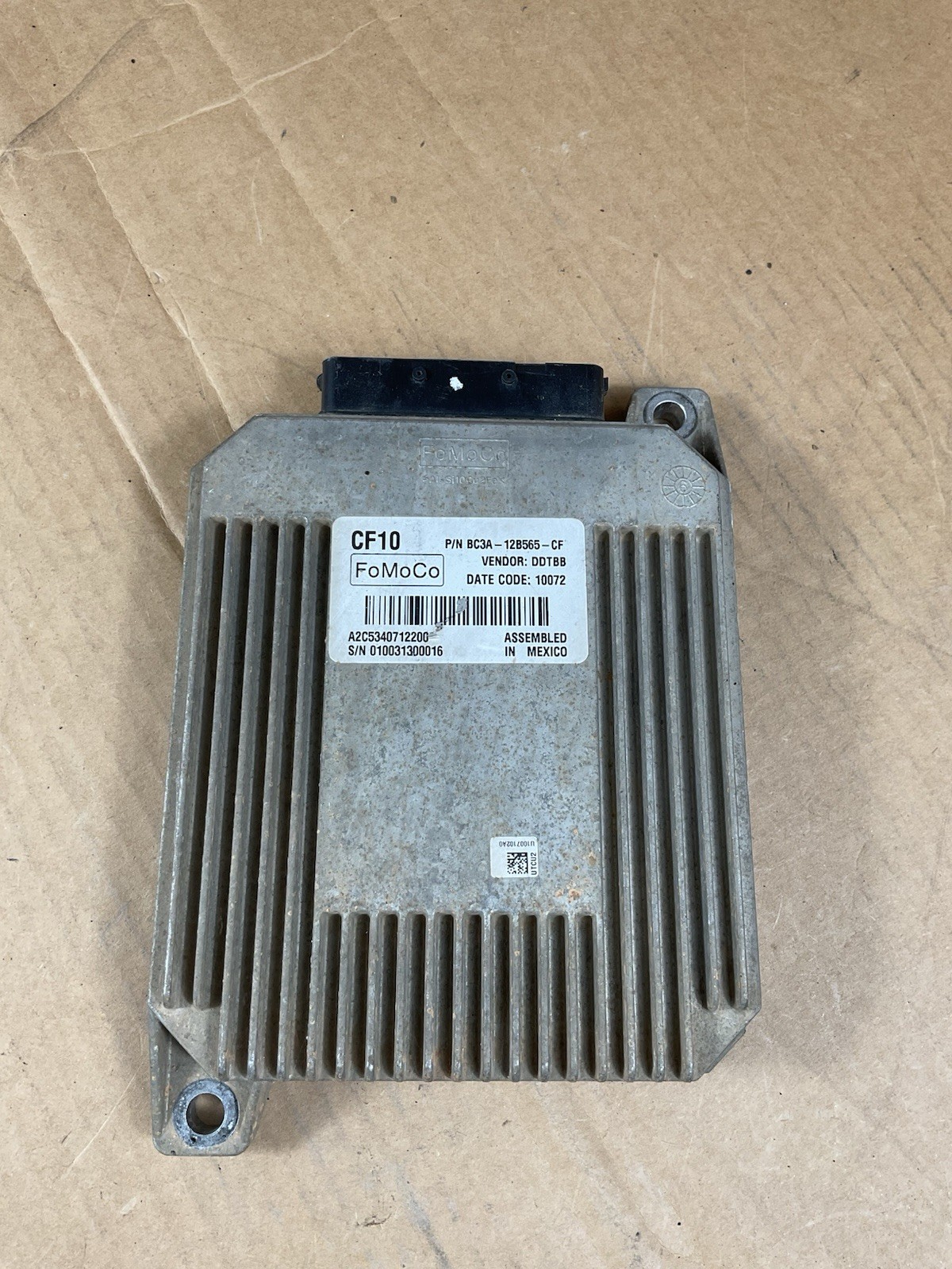 2011 F250 F350 TRANSMISSION CONTROL MODULE 6.7L DIESEL CF10. BC3A-12B565-CF