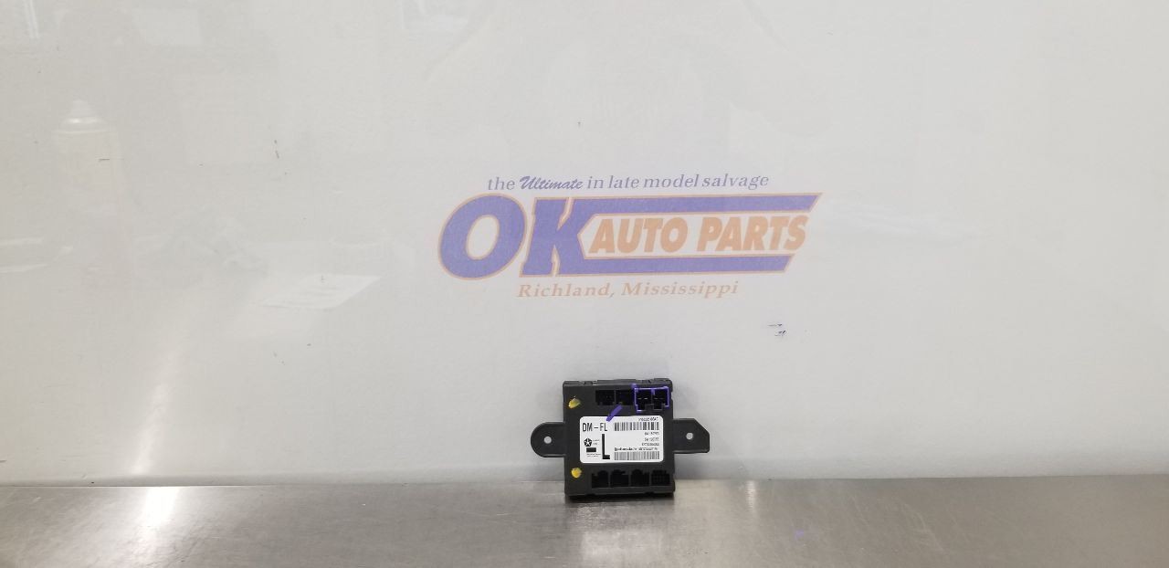 16 DODGE RAM 2500 LARAMIE DOOR CONTROL MODULE FRONT LEFT DRIVER 68225103AC