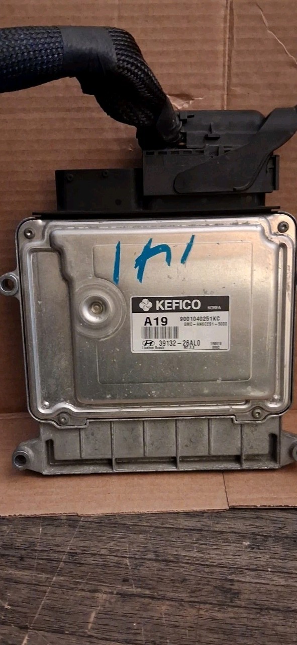 39132-26 AL0 ecm computer 2010 Hyundai Accent 1.6l With Manual Transmission
