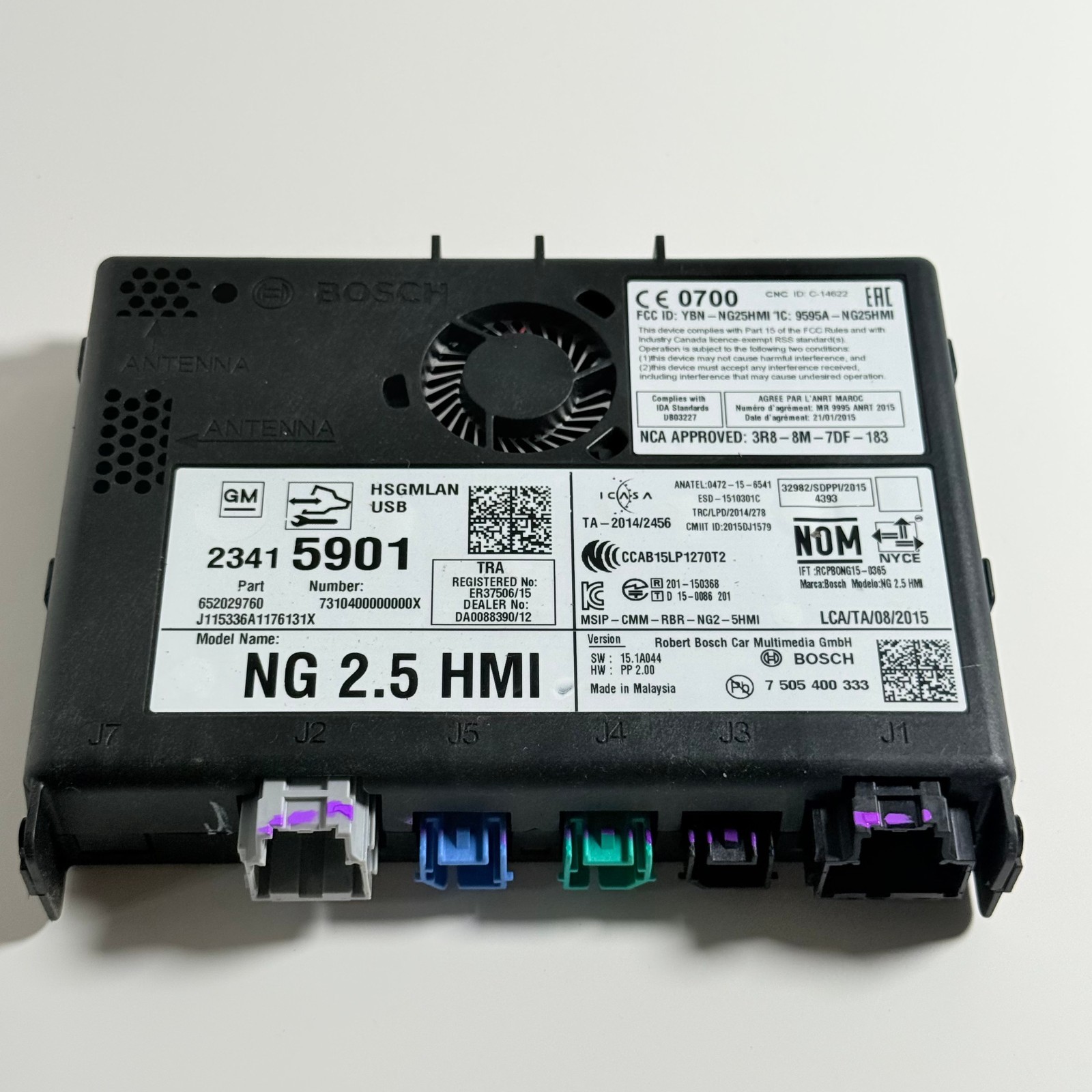 OEM 23415901 CHEVROLET MALIBU HMI HUMAN MACHINE INTERFACE MODULE 2016