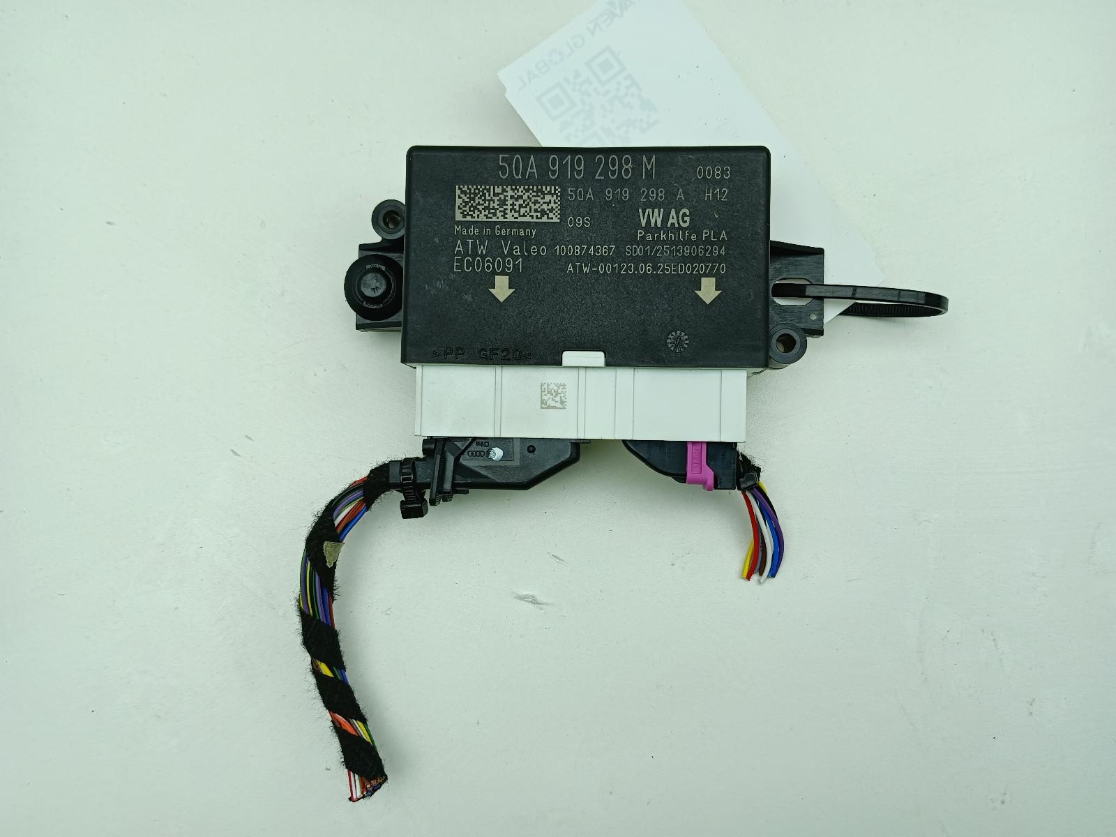 VOLKSWAGEN T-ROC PARK ASSIST CONTROL MODULE ECU 5QA919298M MK1 2022 – 2025