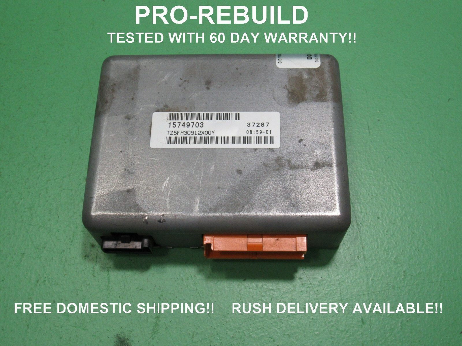 00-02 SILVERADO TAHOE SUBURBAN 4X4 TCCM TRANSFER CASE CONTROL MODULE REBUILT