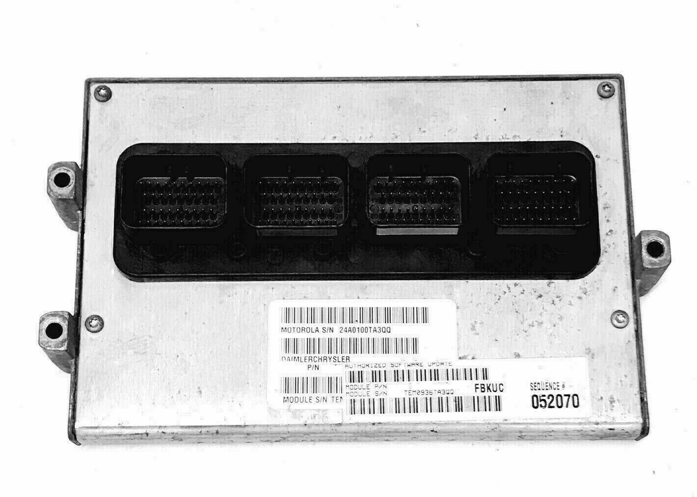✅VIN programmed 05 Dodge Dakota 3.7 Engine Control Computer 56028884 PLUG&PLAY