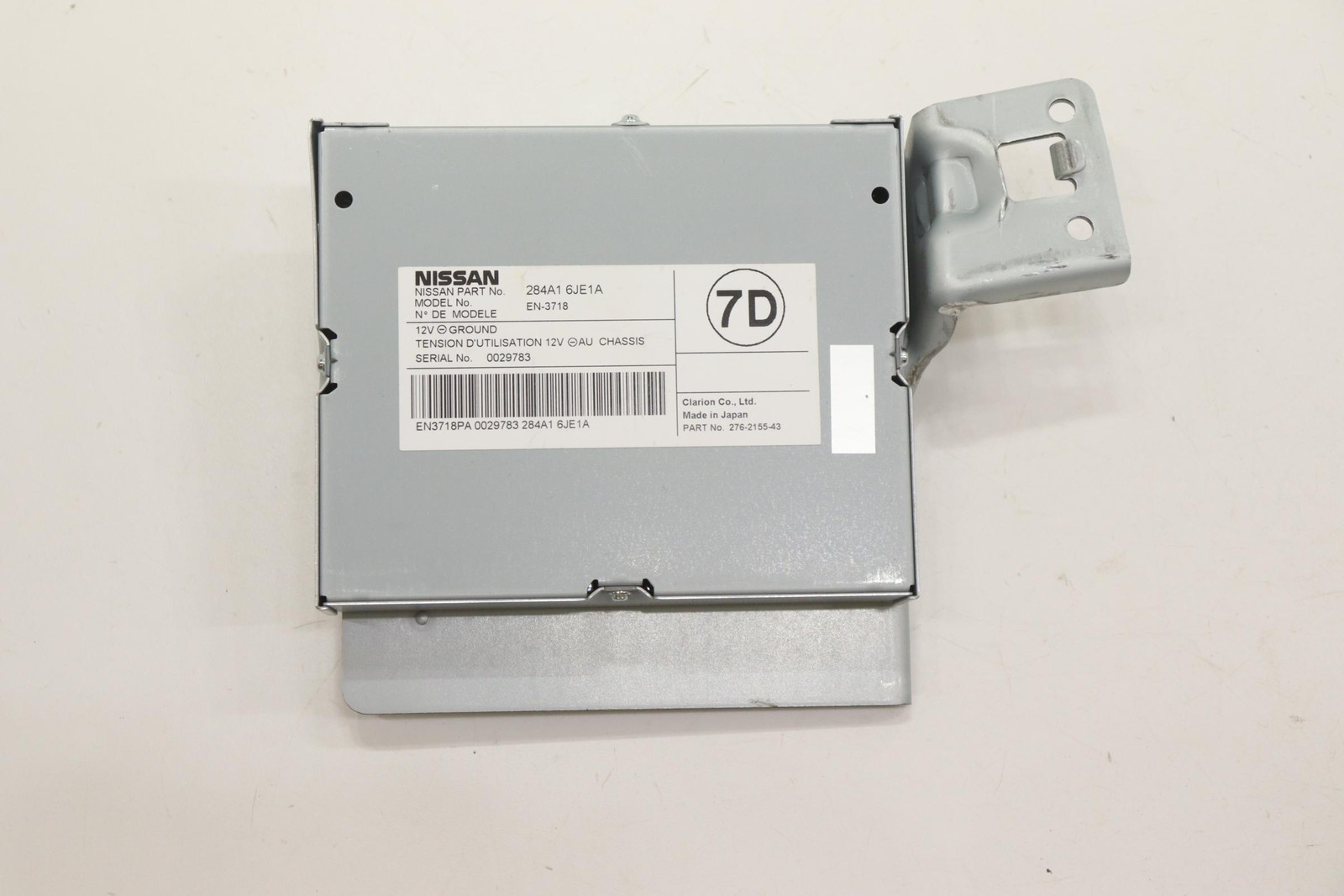 2020-2021 INFINITI QX80 REAR VIEW CAMERA CONTROL MODULE & BRACKET OEM 284A16JE1A