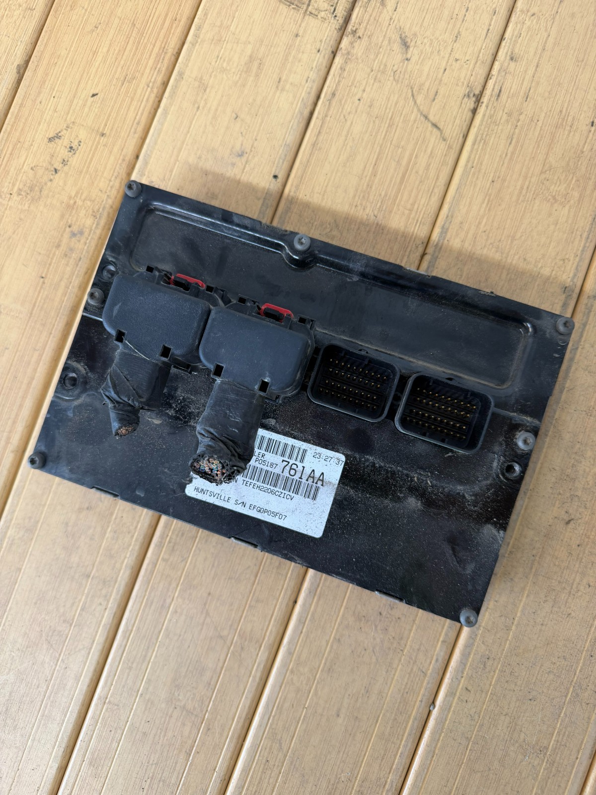 2007 PT CRUISER ENGINE CONTROL MODULE WECU ECM PCM OEM 05187761AA