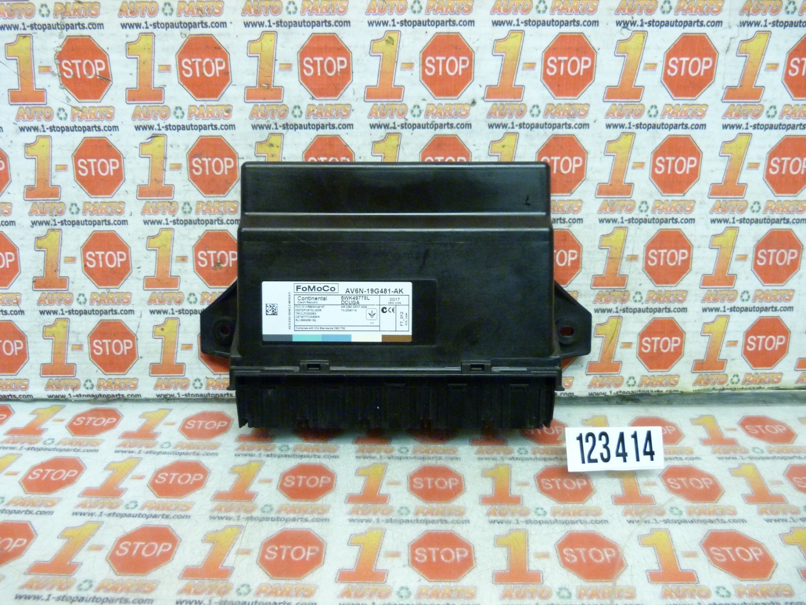 13 14 15 16 FORD ESCAPE THEFT LOCKING KEYLESS ENTRY MODULE AV6N-19G481-AK OEM
