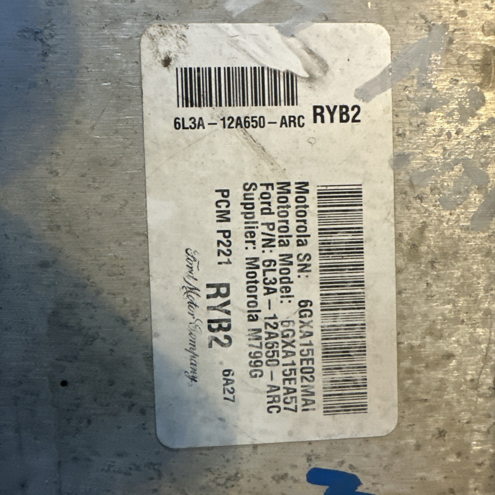 2006 Ford F-150 F150 5.4L Engine Control ECU ECM 6L3A-12A650-ARC OEM
