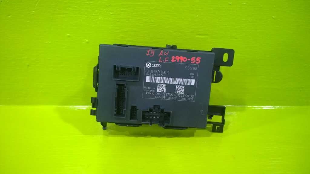 09 10 11 12 13 14 15 16 AUDI A4 LEFT FRONT POWER SEAT CONTROL MODULE OEM 2990-55
