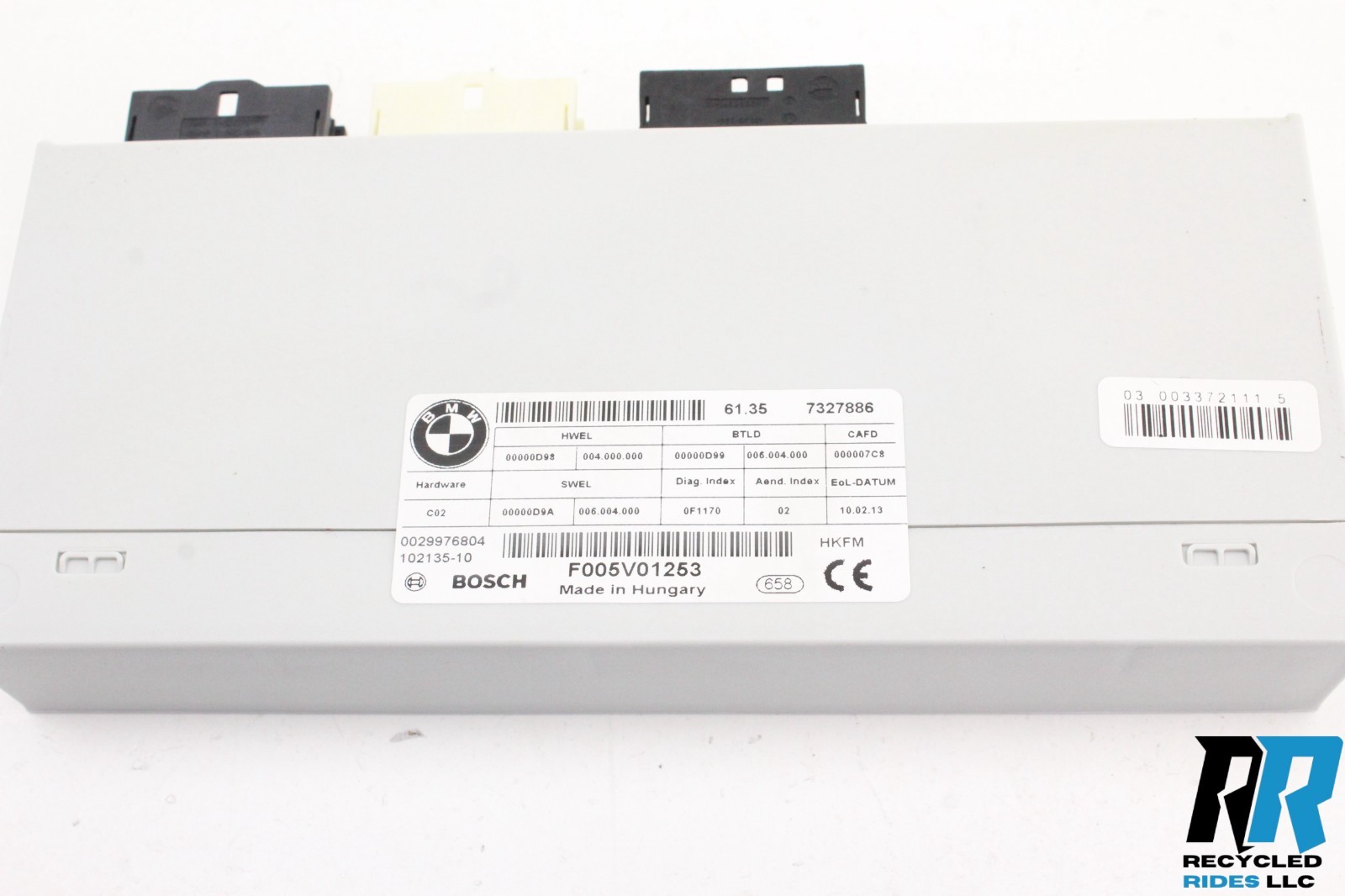 11-17 BMW X3 REAR Tailgate Trunk Lid Lift Control Module Silver OEM 61357327886