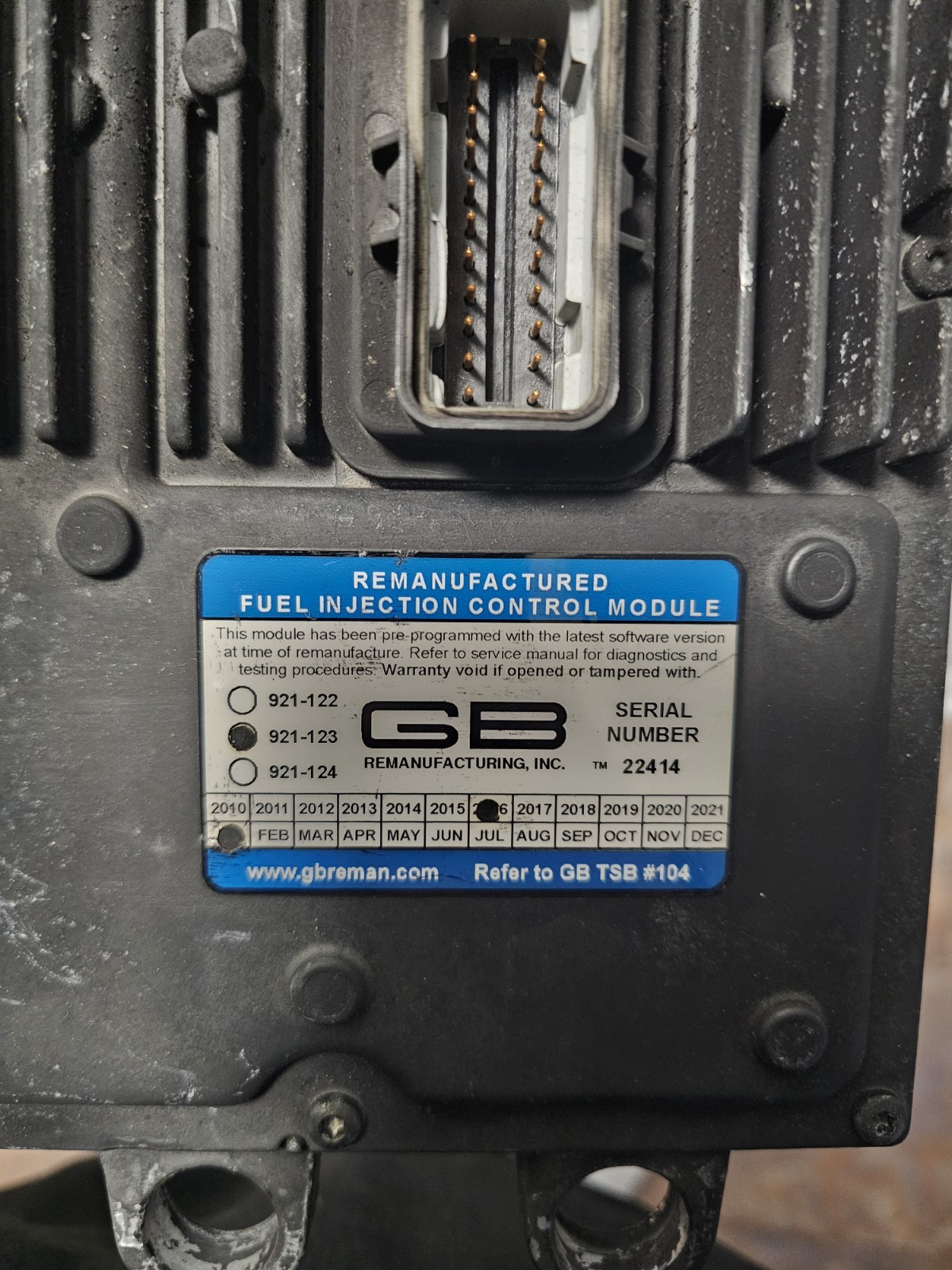 FORD F250 F350 6.0L POWERSTROKE FICM FUEL INJECTOR CONTROL MODULE 4307357R1