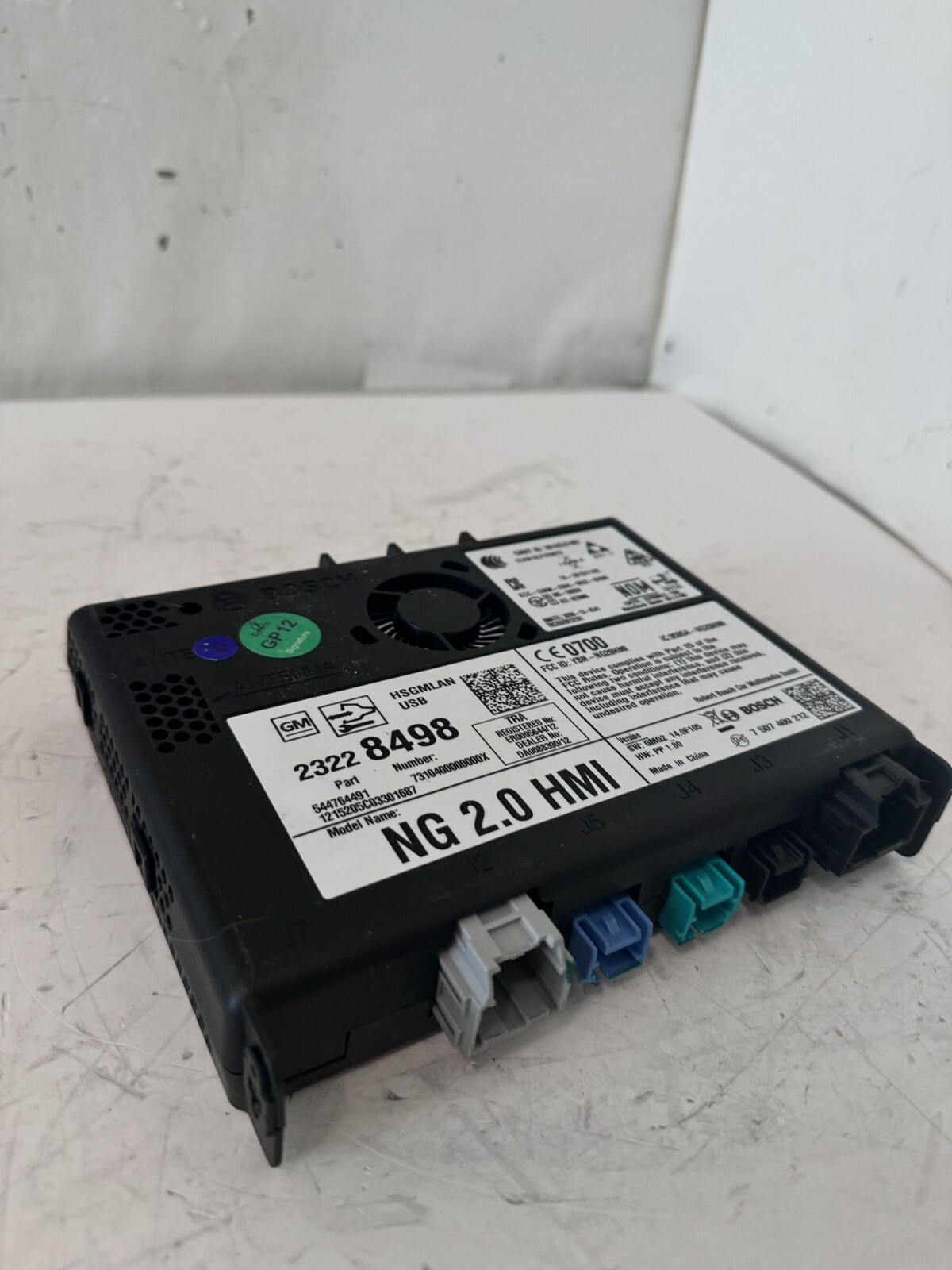 2016 BUICK ENVISION HMI HUMAN MACHINE INTERFACE MODULE OEM 23228498