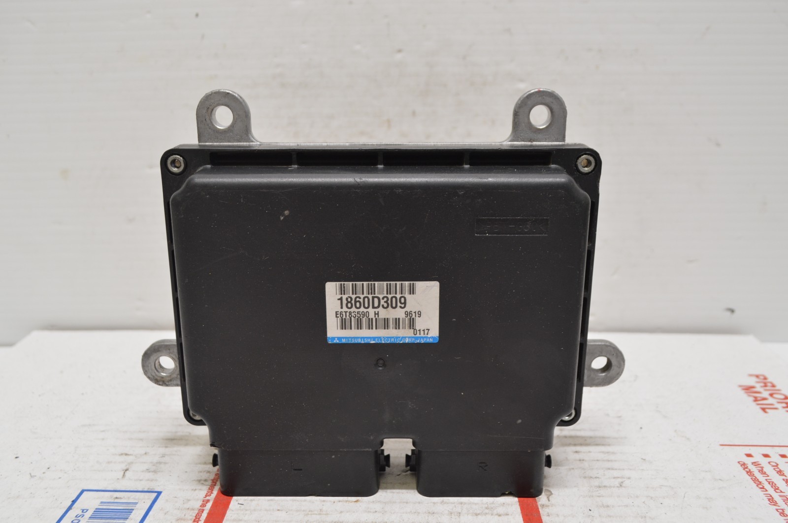 2019 Mitsubishi Outlander Sport 1860D309 Engine Control Module Unit Ecm B80 009