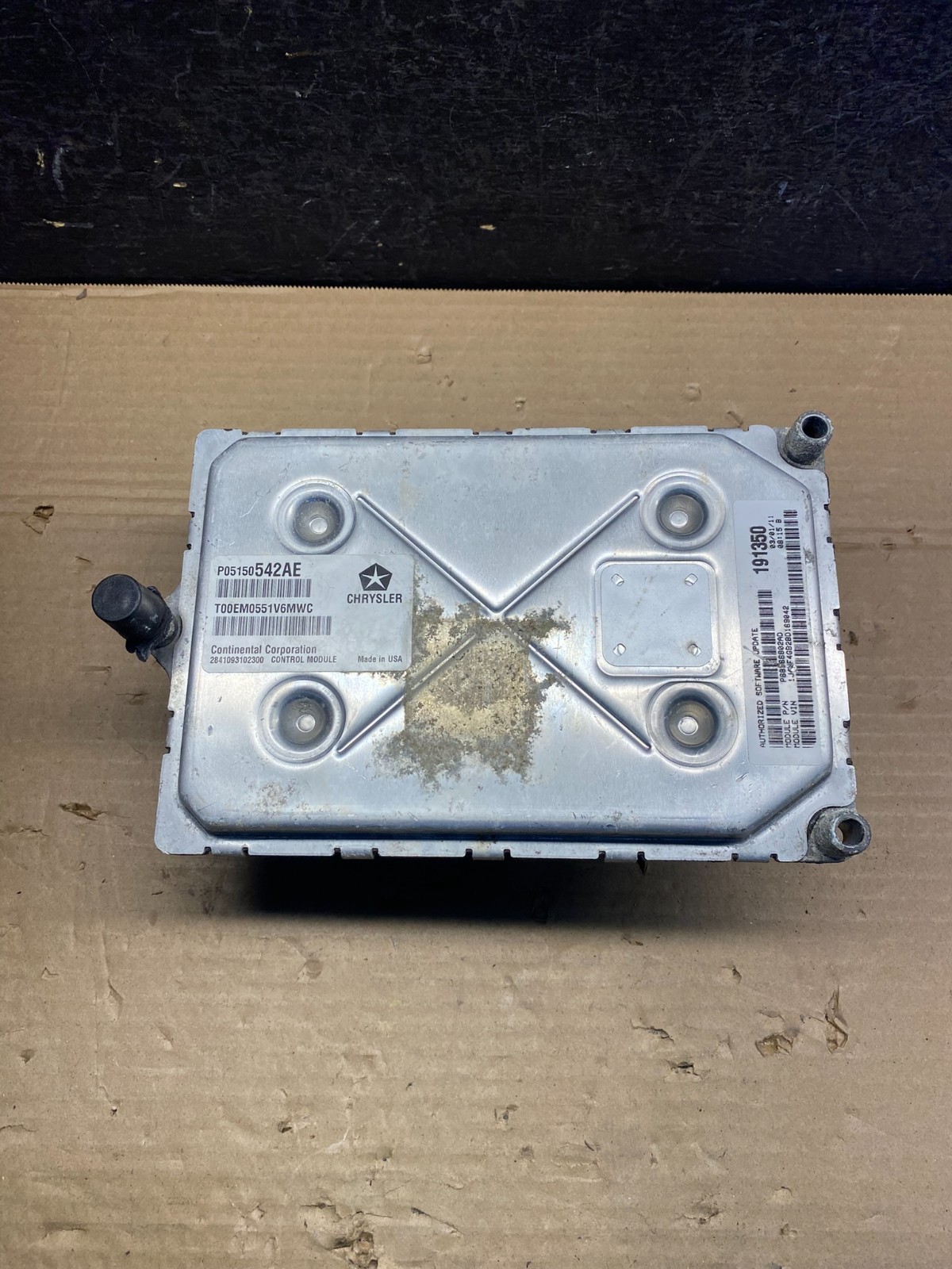 2011 Jeep Compass Patriot ECM ECU Engine Computer Module p68066802ad AD9565 DG