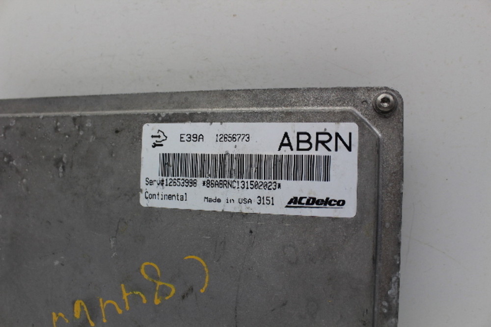 13-17 GMC Acadia 12653998 Computer Brain Engine Control ECU ECM EBX Module
