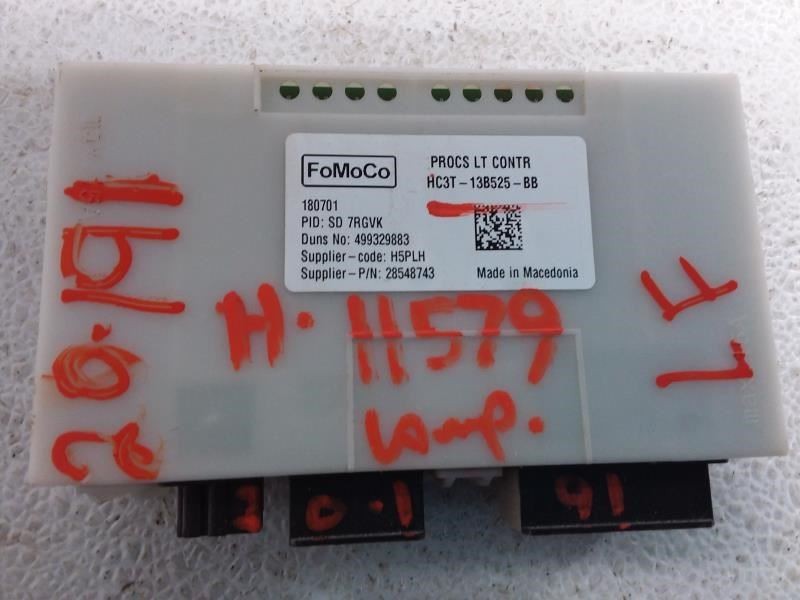 Chassis ECM Lamps Module Fits 17-19 FORD F250SD PICKUP 850780 ID # HC3T18B525BB