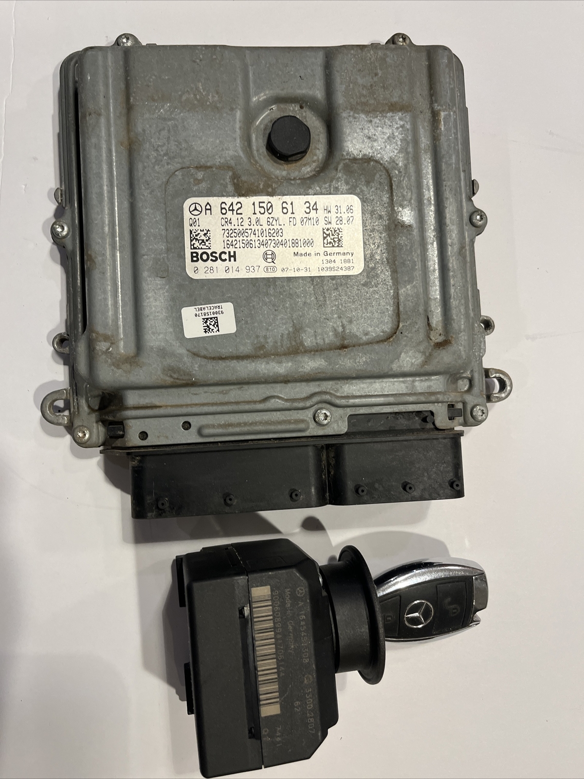 OEM Engine ECU PCM IGN&KEYMercedesGL320 3.0L CDI Diesel 2007 2008