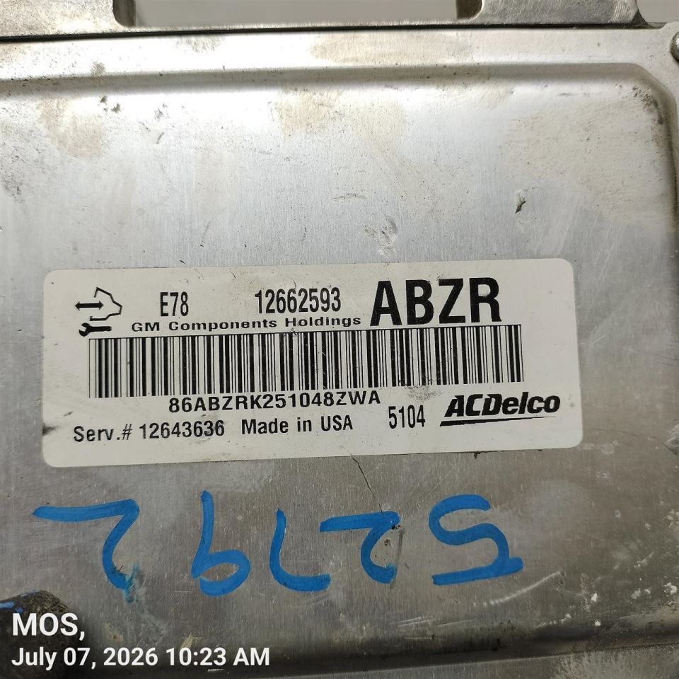 ELECTRONIC CONTROL MODULE OEM 14-15 CHEVROLET SPARK 1YR WRNTY