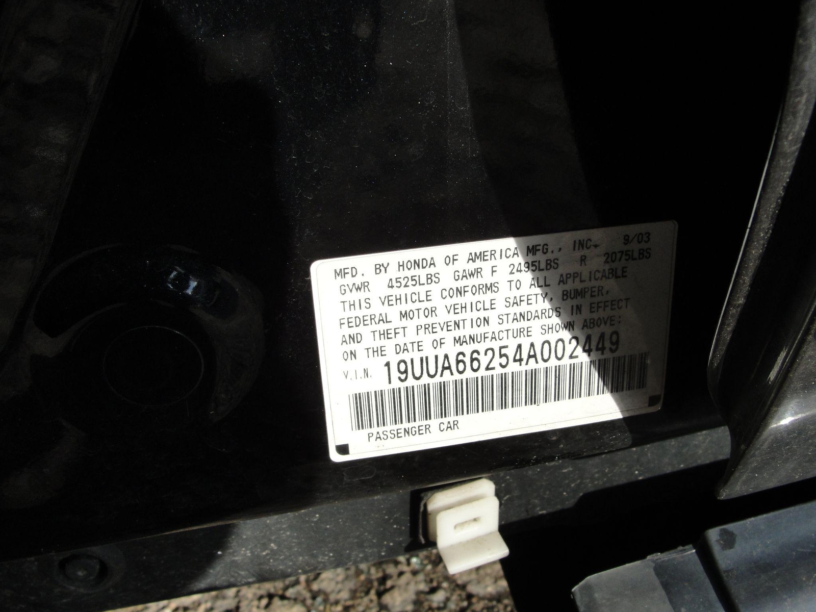 04 ACURA TL Chassis Brain Box