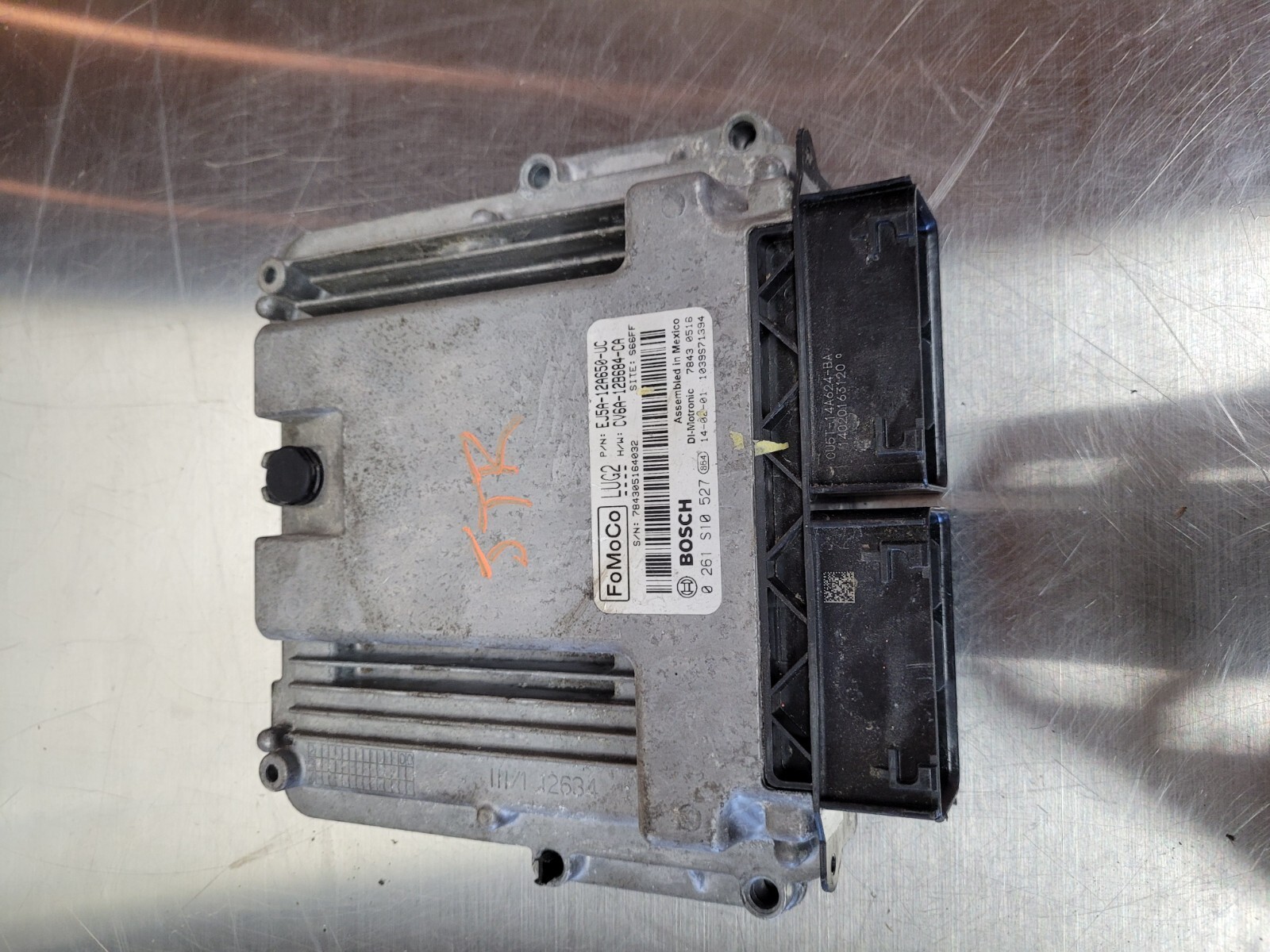 2013-2016 Escape and Others 1.6L Engine Computer ECU ECM CV6A-12B684-CA OEM *J