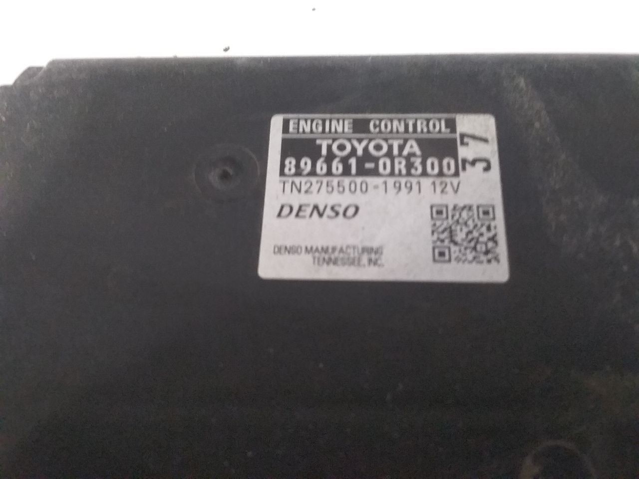 Engine ECM Electronic Control Module Gasoline 4 Cylinder Fits 12 RAV4 3439698