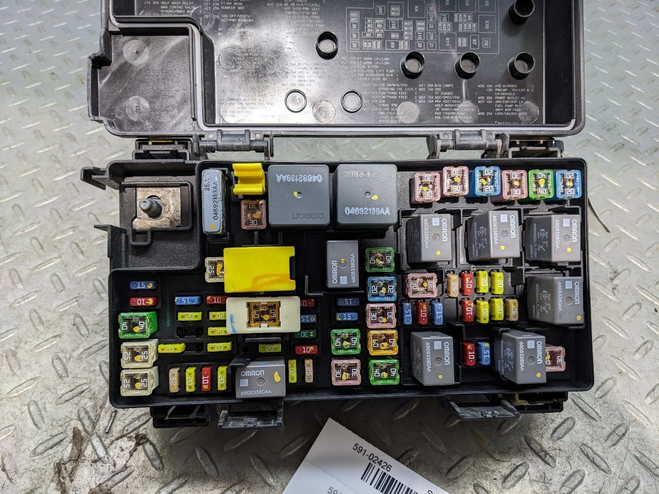 Chassis ECM Totally Integrated Power Supply Fits 11 DURANGO 1166961