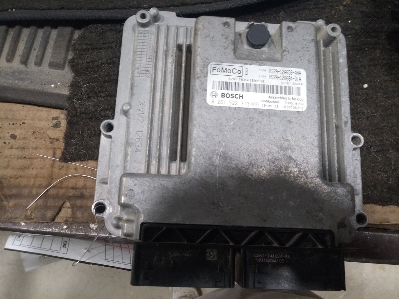 Engine ECM HS7Z12A650JANP Fits 17-19 MKZ 2.0L 3075929