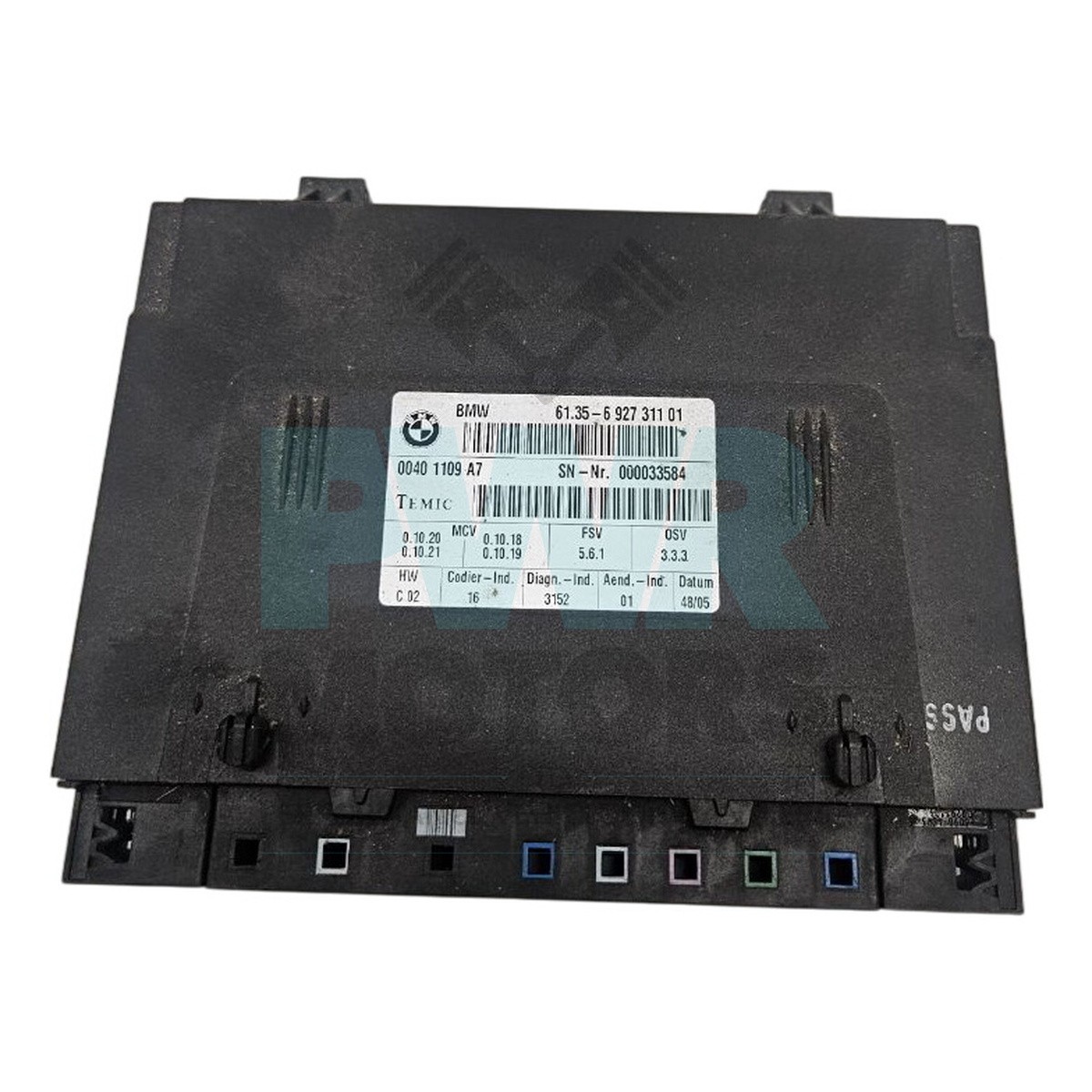 BMW 7 Series E65 E66 Seat Control Module 6927311