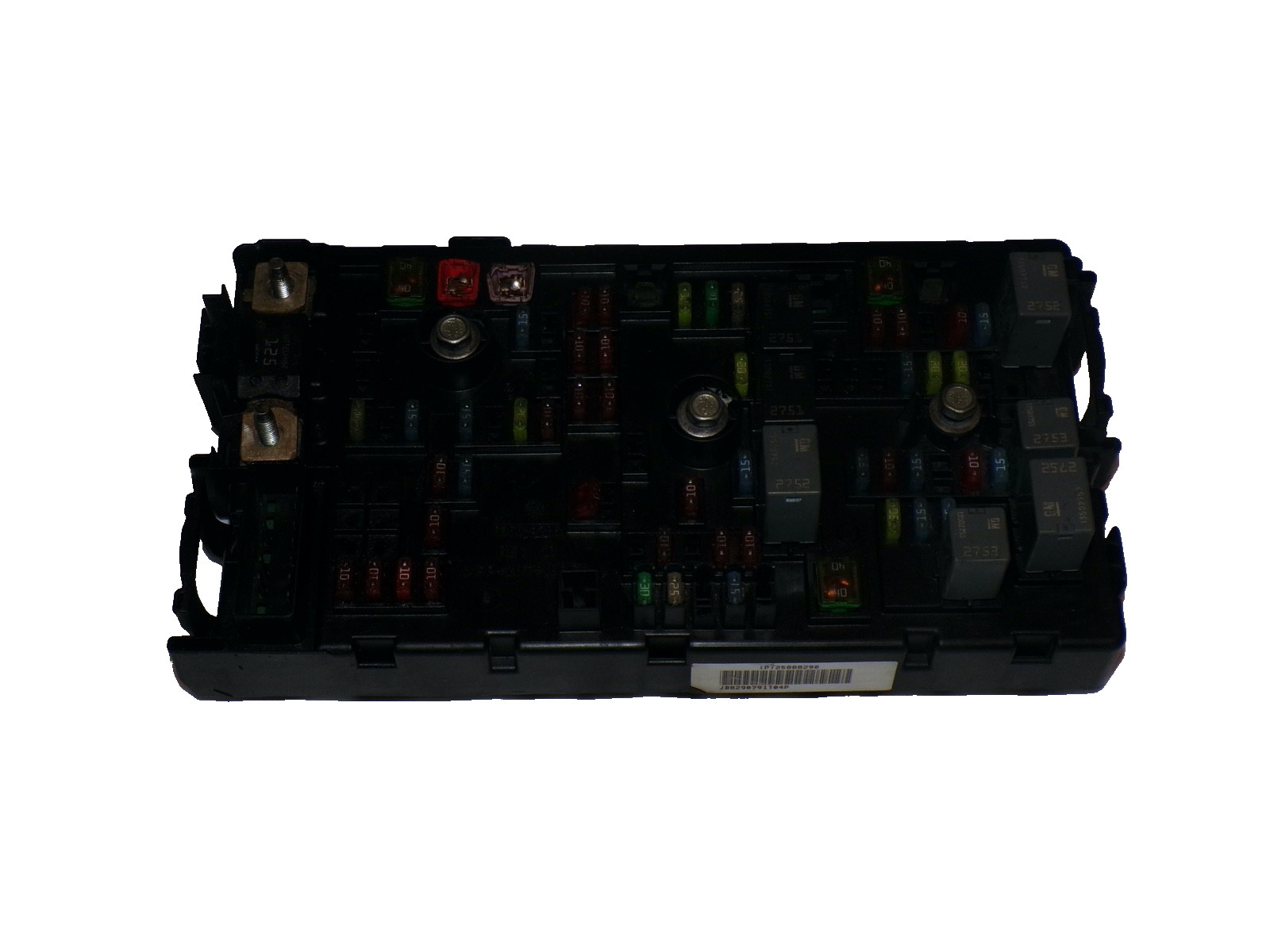 2008-2009 CHEVY EXPRESS GMC SAVANA VAN 1500 2500 3500 ENGINE FUSE BOX 25888290