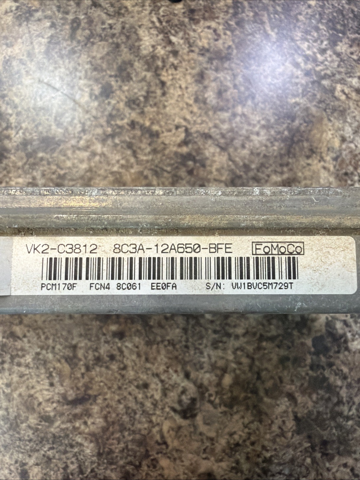 FORD 2008 F250 F350 SD 6.8L 8C3A-12A650-BFE ENGINE COMPUTER MODULE PCM ECM ECU