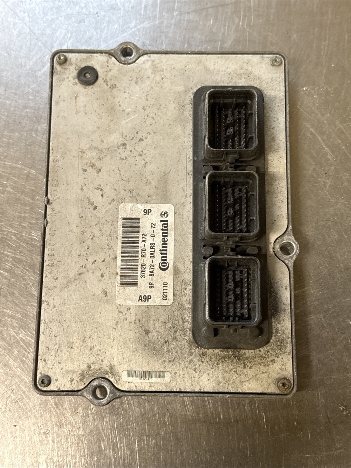 2010 Honda Accord Computer Brain Engine Control ECU ECM EBX Module 37820R70A72