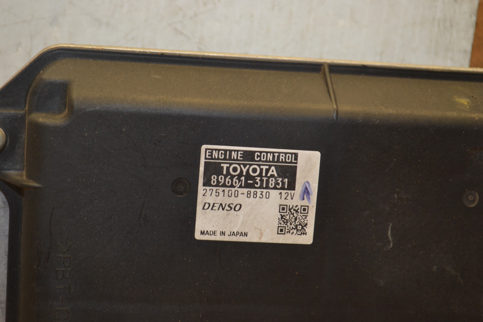 2007 Lexus ES350 Engine Control Unit 896613T831 Module 634-7B4