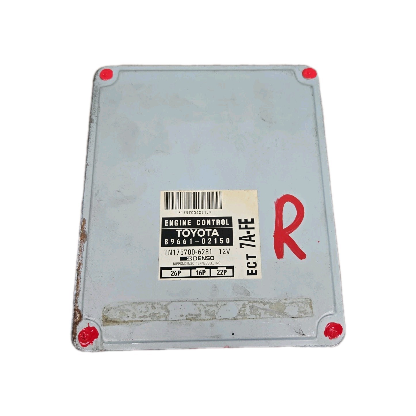 1995 TOYOTA COROLLA 89661-02150 ENGINE CONTROL MODULE ECU ECM PCM OEM UNIT 7A-FE
