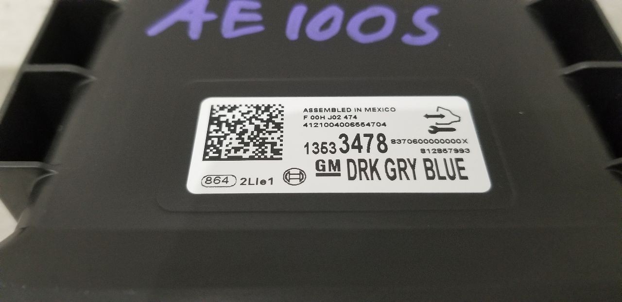 21 CHEVY SILVERADO 2500 NETWORK GATEWAY CONTROL MODULE 13533478