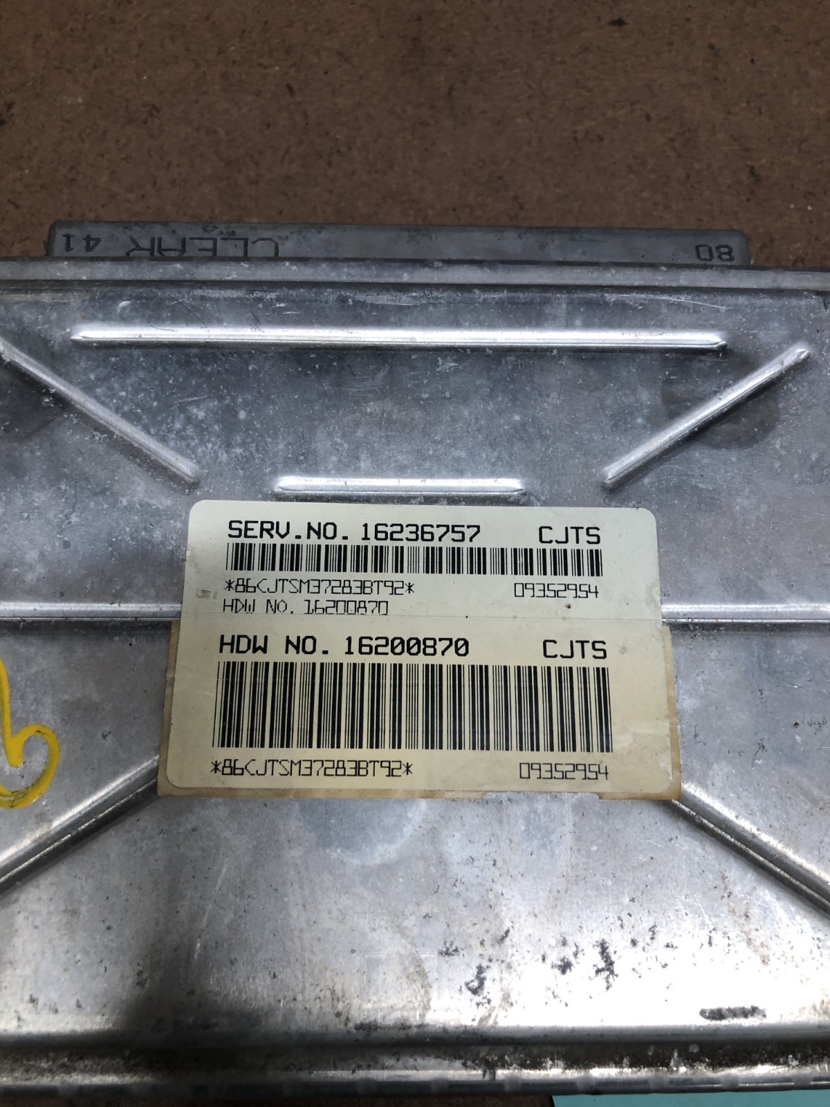 Chevy Gm Ac Delco Engine Control Module Computer Ecu Ecm 16236757 Cjts