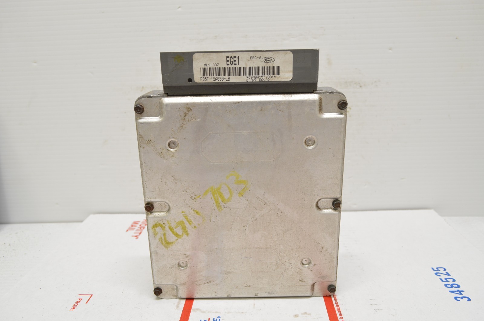 1998 98 Ford F-150 4.6L F85F-12A650-LB Engine Control Module Unit Ecm I74 020
