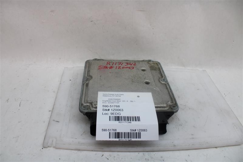 Used Engine Control Module (ECM) fits: 2008 Volkswagen Passat Electronic Control