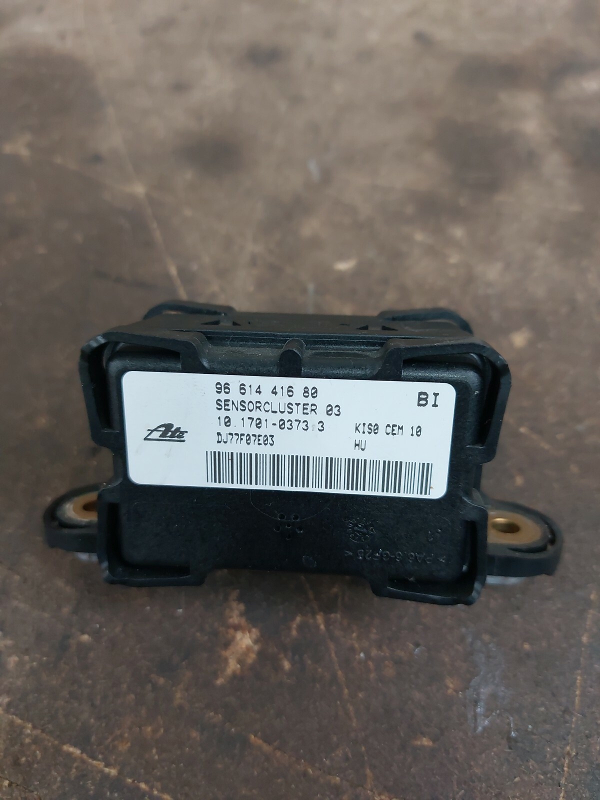CITROEN C2 YAW RATE SENSOR 9661441680 VTS VTS C2 CODE YAW SENSOR ATE 207 GTI 206